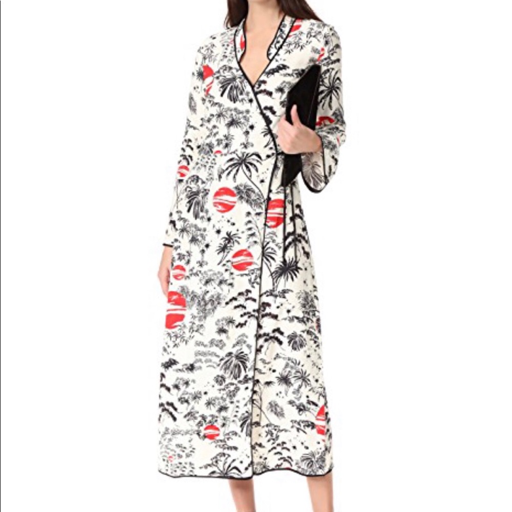 RIXO Cindy Wrap Dress